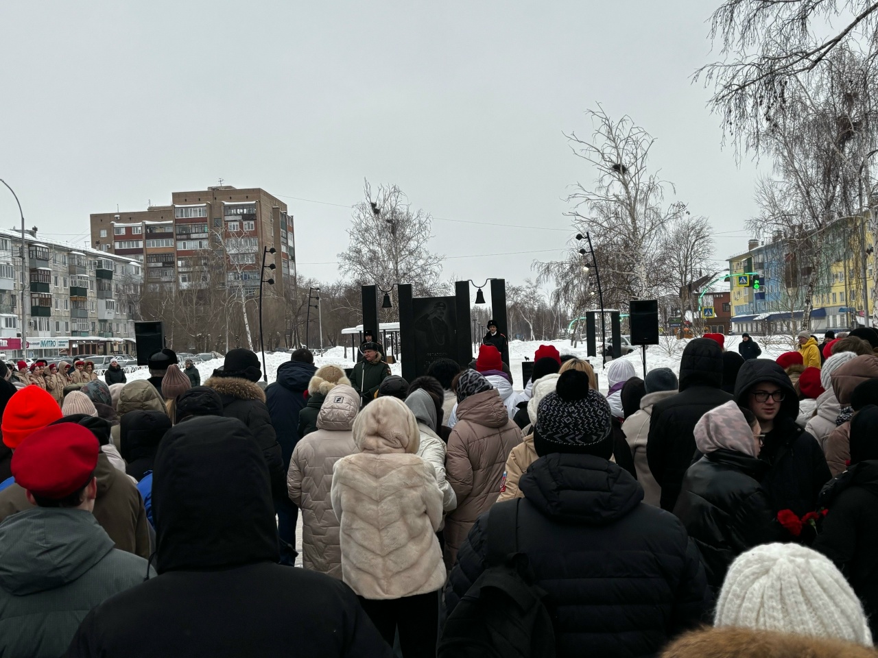 Митинг в честь Дня памяти о россиянах, исполнявших служебный долг за пределами Отечества